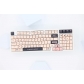 Pink Plastic 104+38 MDA profile Keycap Set PBT DYE Sublimation for Mechanical Gaming Keyboard